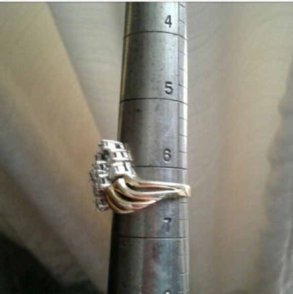 14k Yellow Gold  Diamond Ring - Picture 11 of 13